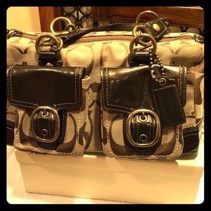 Original Coach bowler bag in brown